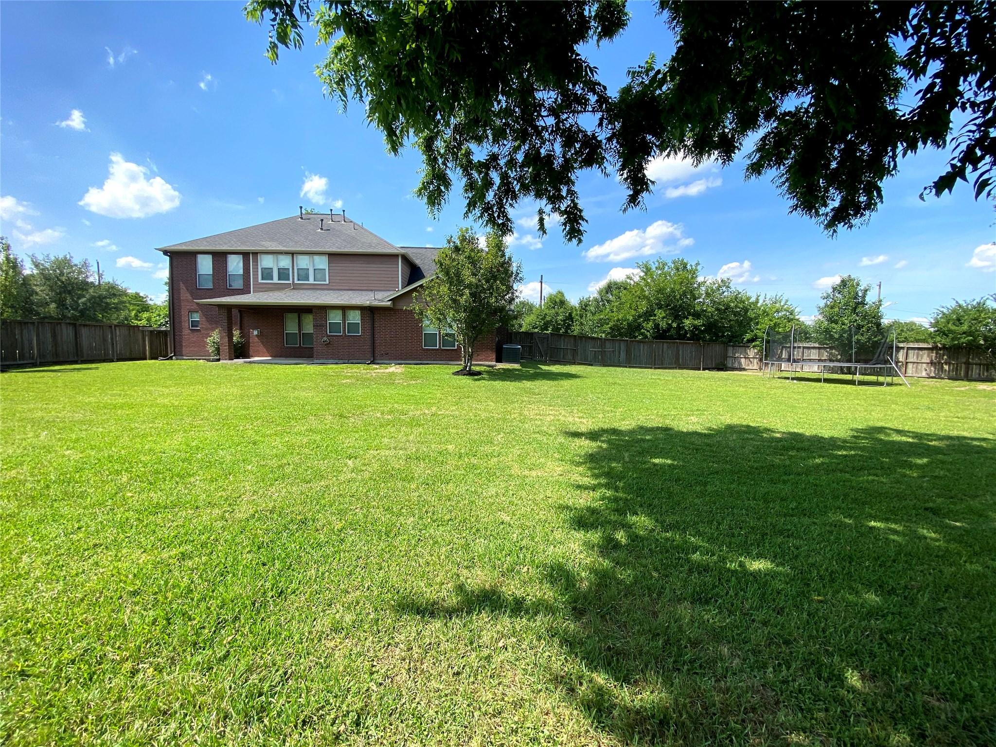 12122 Ross Road Houston, TX 77034 - Photo 10 of 16 View from back fence of the lot