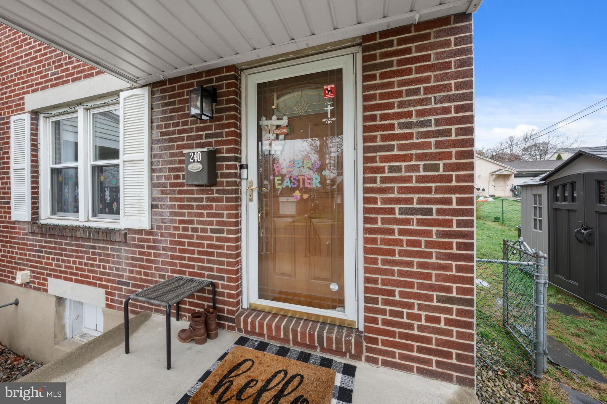 240 5th Street Whitehall, PA 18052 - Photo 2 of 43 a view of porch with a bench
