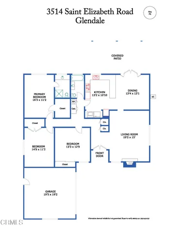 $1,590,000 | 3514 St Elizabeth Road, Glendale, CA 91206
