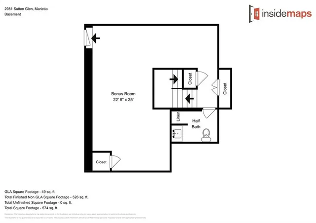 a picture of a floor plan