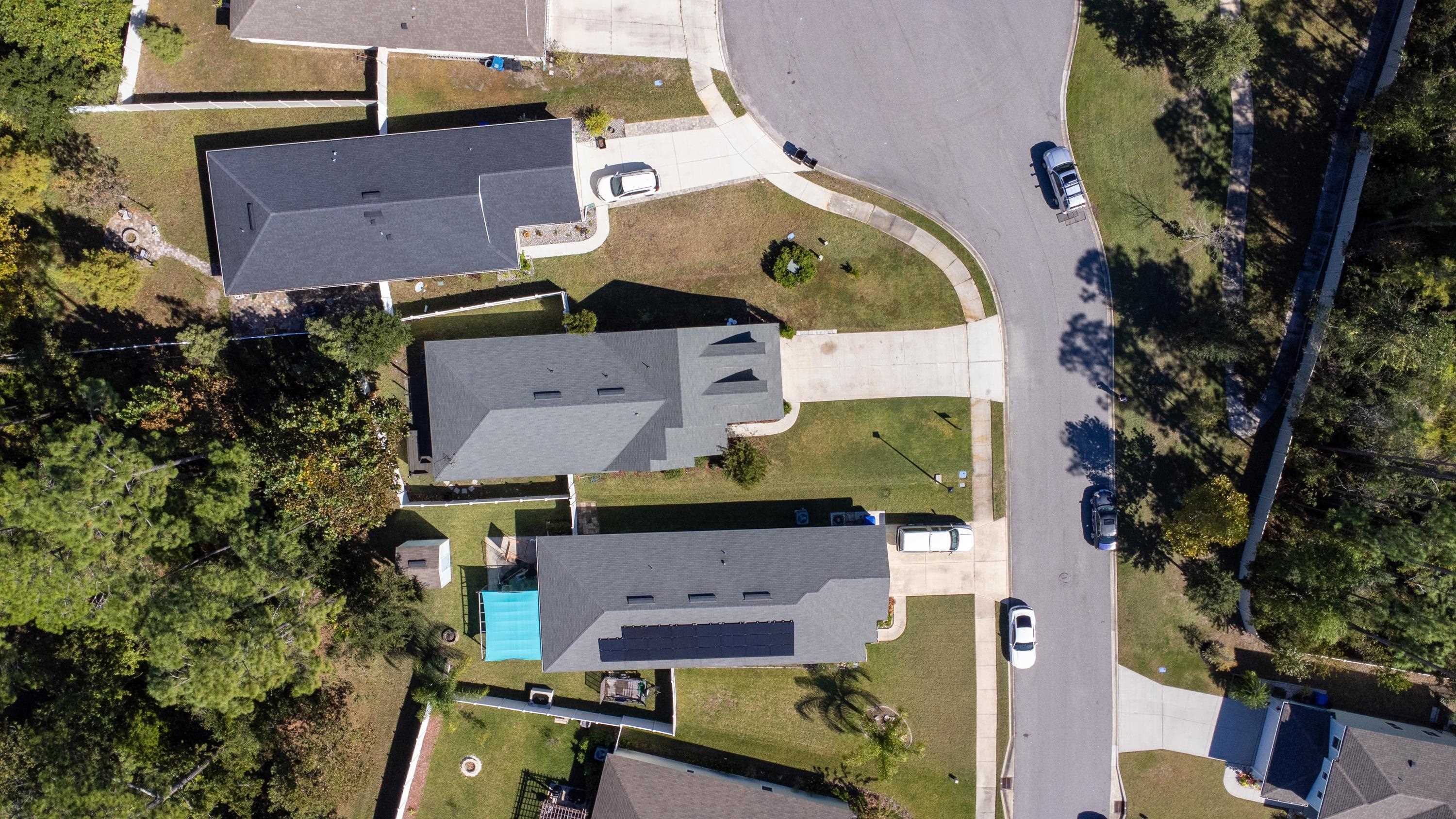 415 Santorini Court St. Augustine, FL 32086 - Photo 37 of 52 an aerial view of residential house with outdoor space and swimming pool