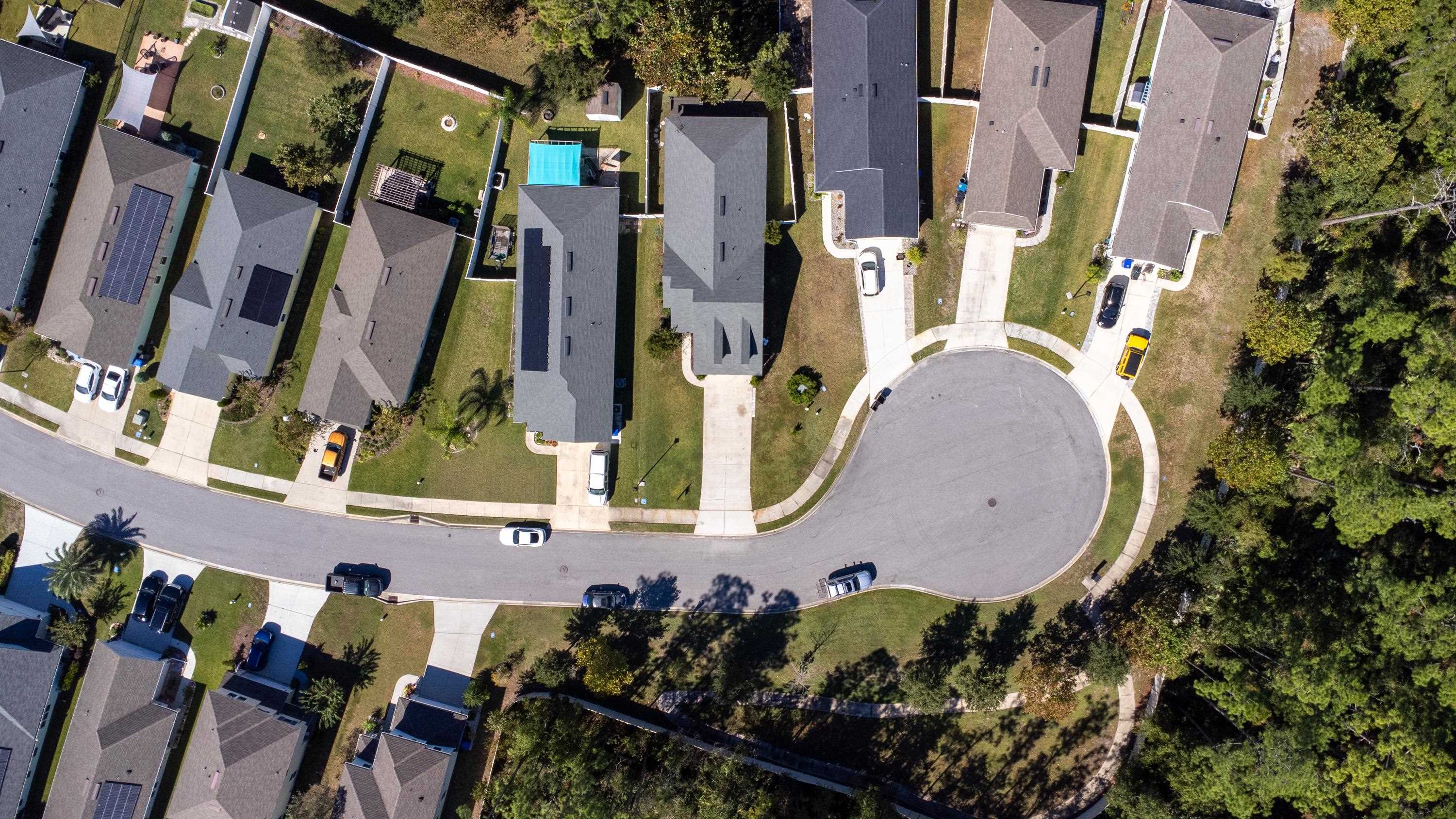 415 Santorini Court St. Augustine, FL 32086 - Photo 38 of 52 Aerial view of property and surrounding area with nearby suburban area