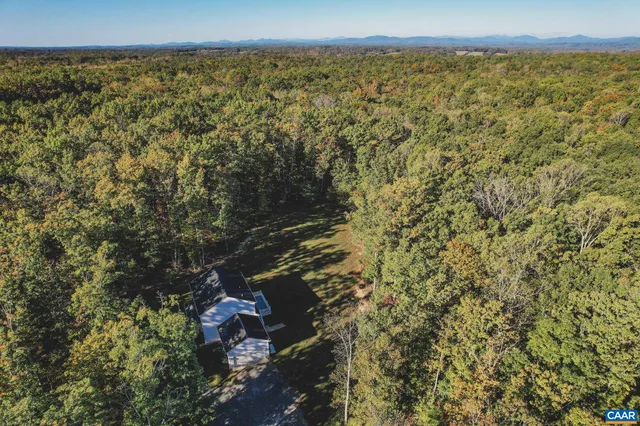 a view of a city with an outdoor space