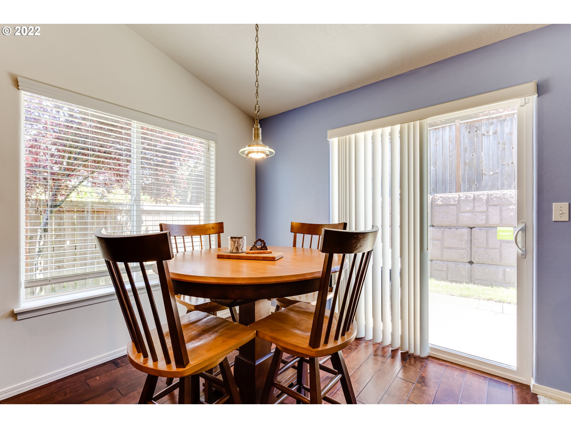 569 South 48th Street Springfield, OR 97478 - Photo 11 of 23 a view of a dining room with furniture window and outside view