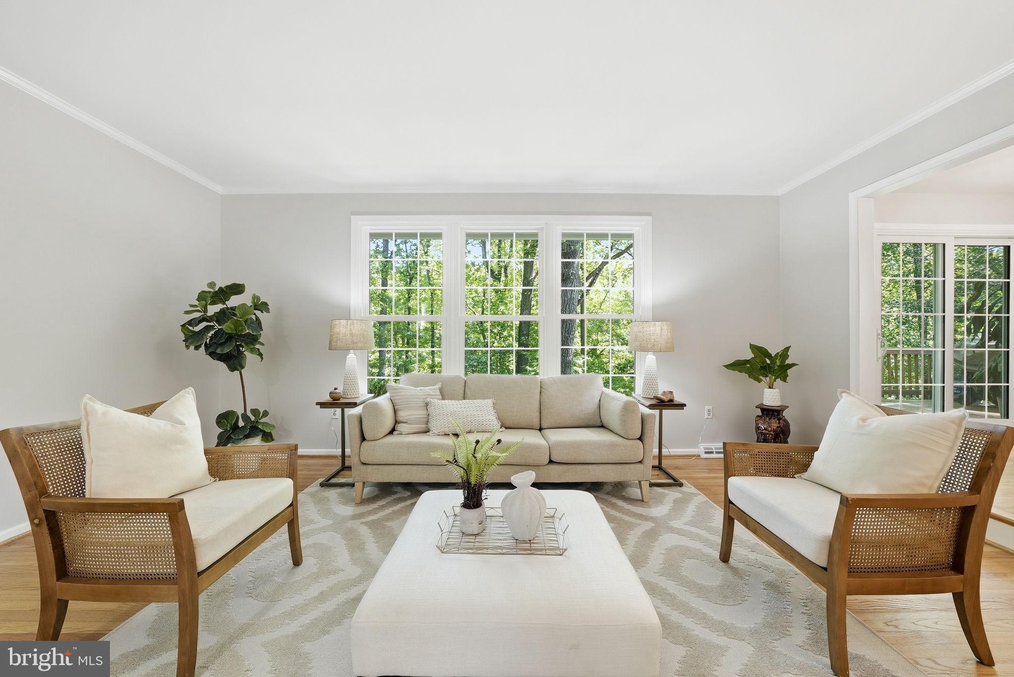 2327 Riviera Drive Vienna, VA 22181 - Photo 10 of 42 Natural Light, windows overlooking park