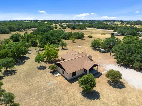 an aerial view of a