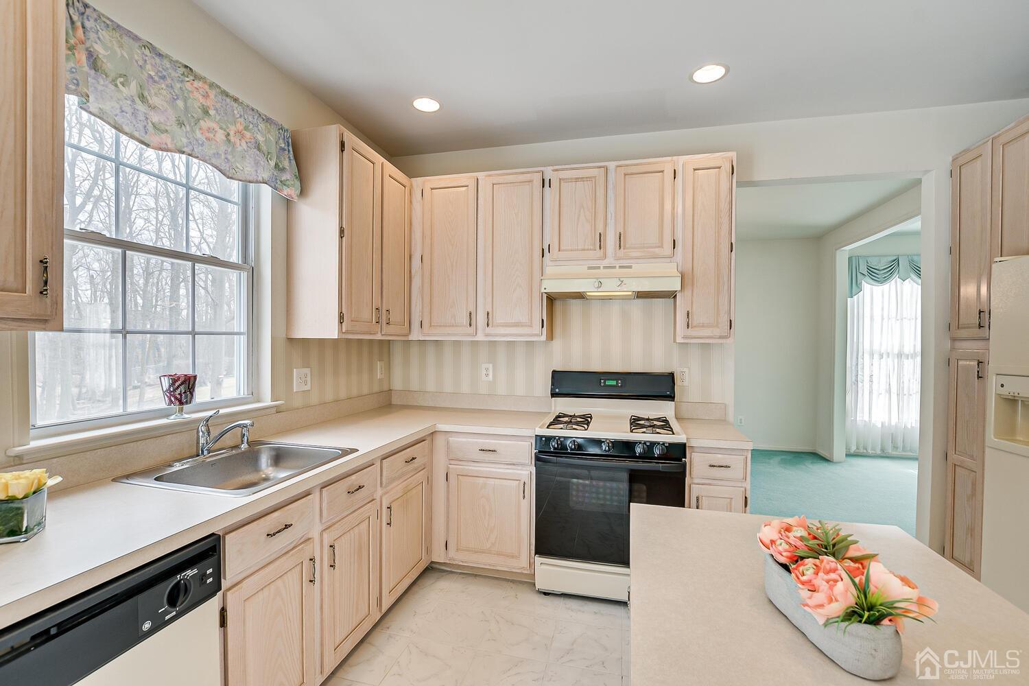 22 Timber Ridge Road North Brunswick, NJ 08902 - Photo 17 of 50 a kitchen with a sink stove and cabinets