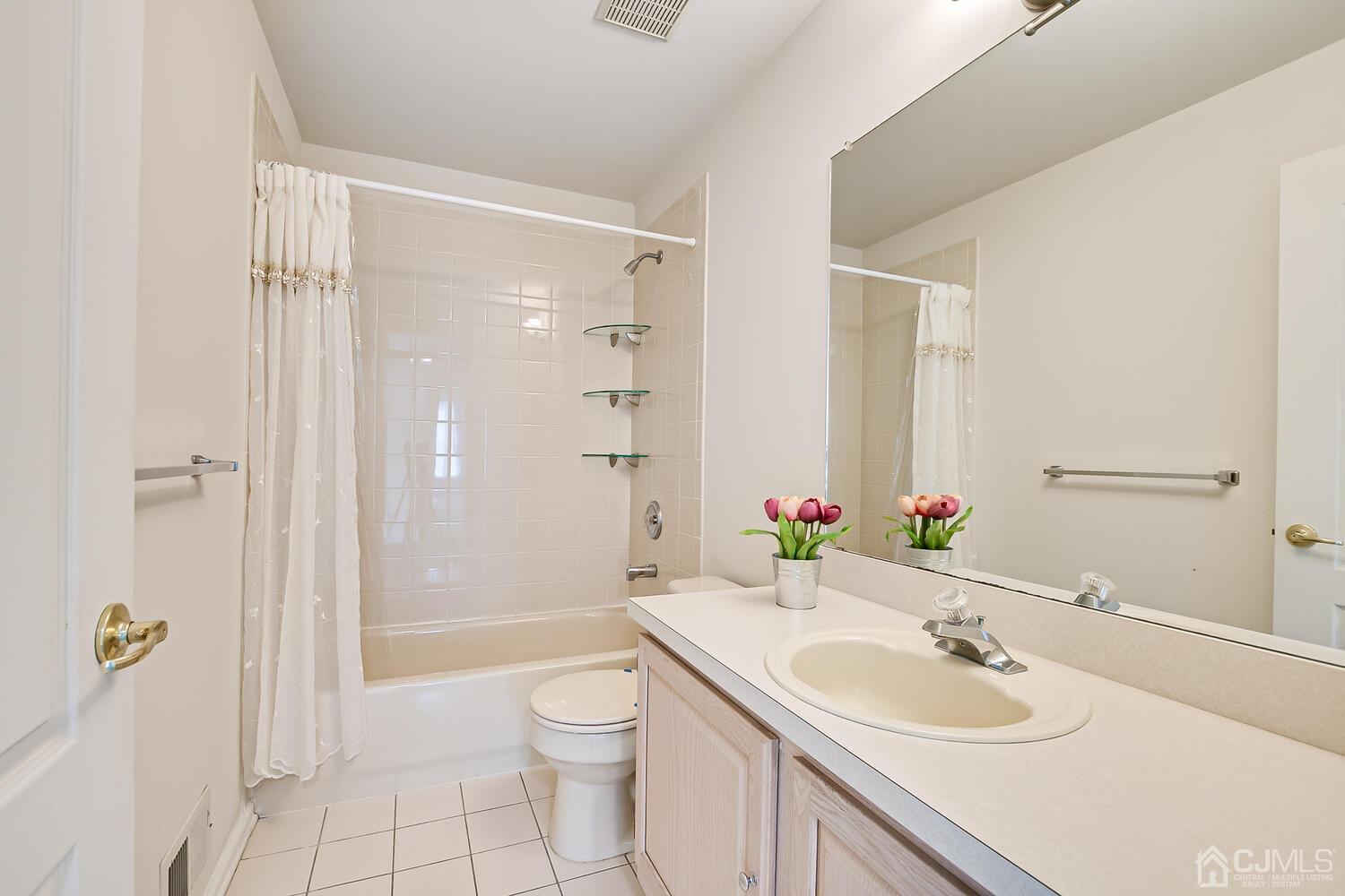 22 Timber Ridge Road North Brunswick, NJ 08902 - Photo 37 of 50 a bathroom with a sink toilet and shower