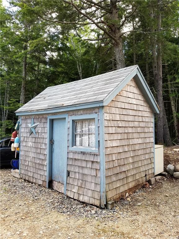 572 Springy Pond Road Otis, ME 04605 - Photo 17 of 18 Cute storage shed at the back of the...