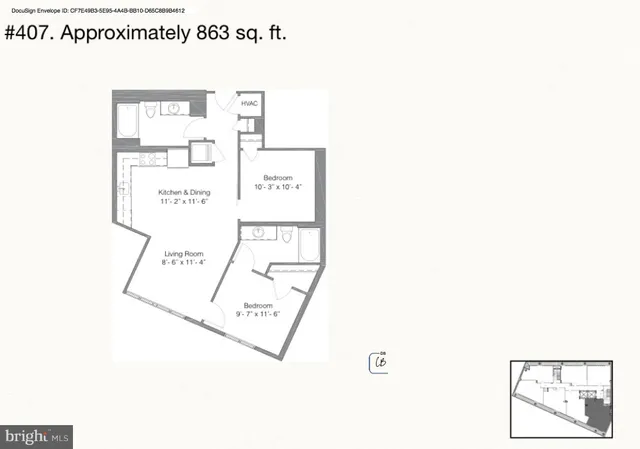 $639,900 | 460 New York Avenue Northwest, Unit 407, Washington, DC 20001