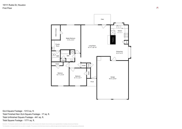 $1,795 | 19111 Ruble Drive, Houston, TX 77084