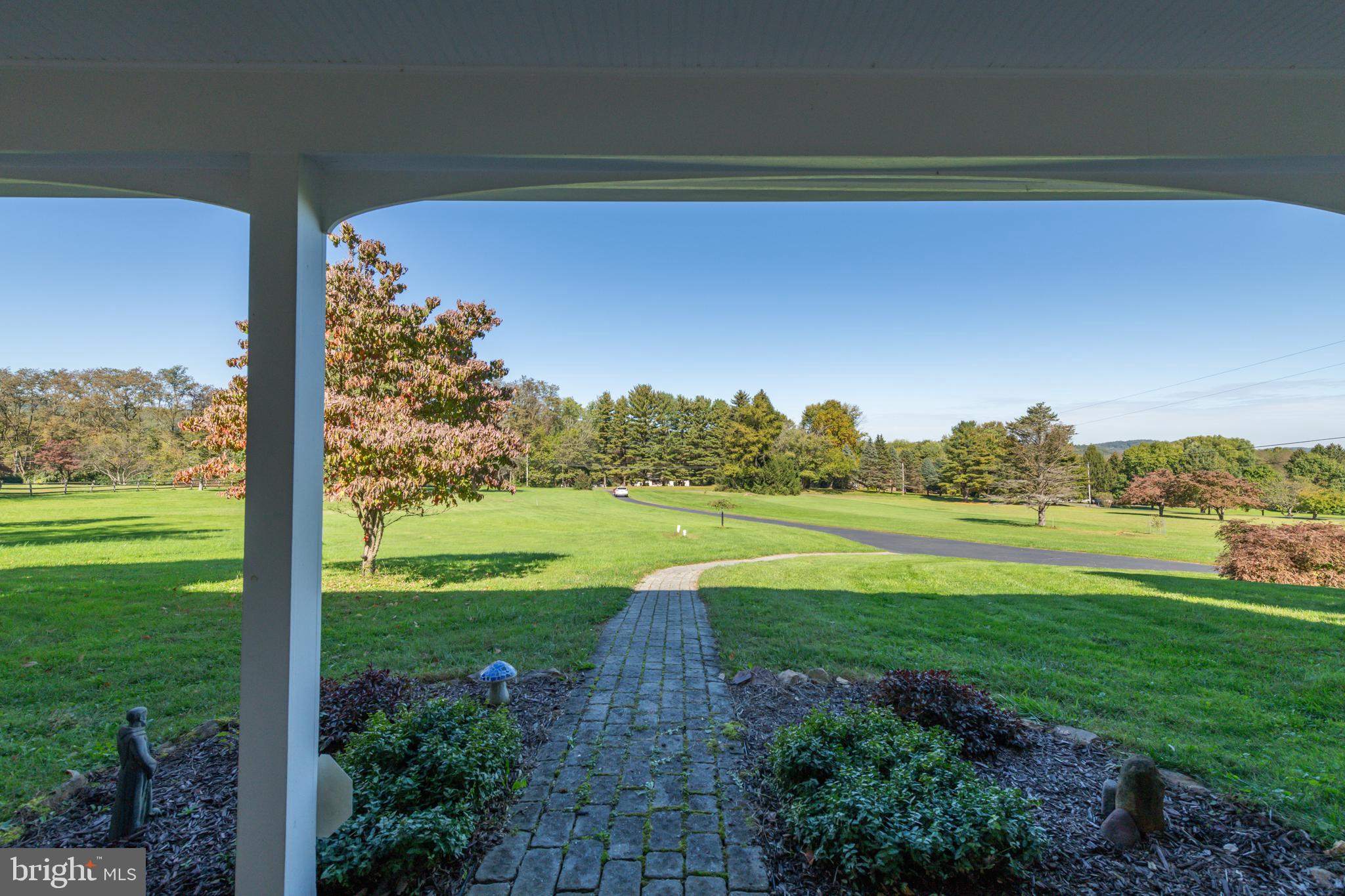 4500 Highway 212 Riegelsville, PA 18077 - Photo 4 of 45 View from rocking chair porch