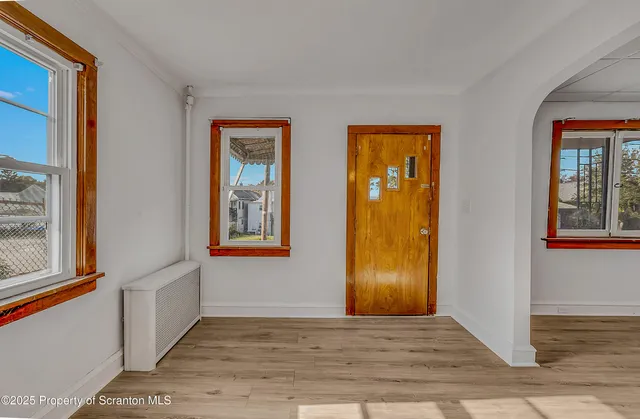 a view of an entryway of the house