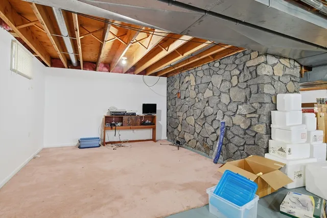 a view of storage and utility room