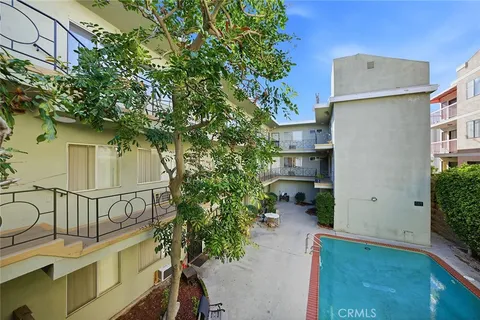 a view of dinning room and balcony