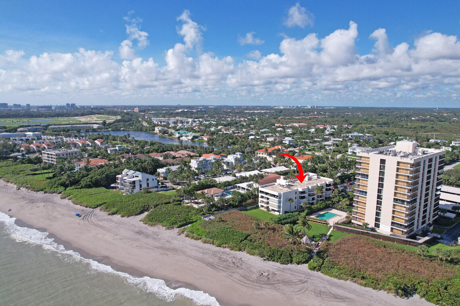 420 Celestial Way, Unit 302 Juno Beach, FL 33408 - Photo 32 of 35 34_Aerial_7_mls