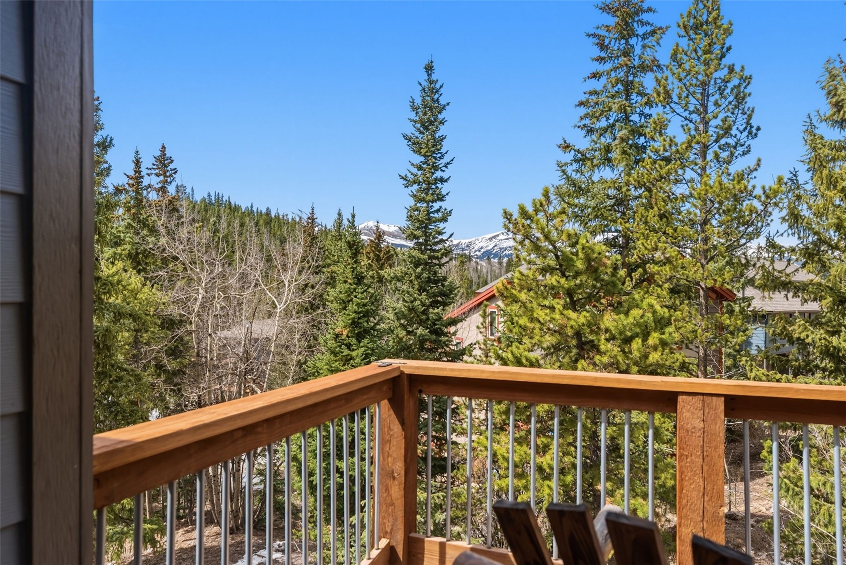 78 Bunker Hill Lode Road, Unit 3 Breckenridge, CO 80424 - Photo 16 of 31 Primary bedroom deck
