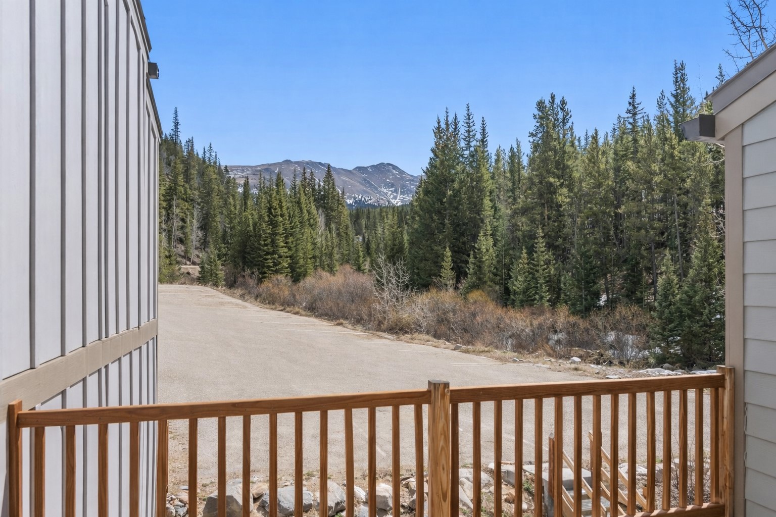 78 Bunker Hill Lode Road, Unit 3 Breckenridge, CO 80424 - Photo 24 of 31 Deck off guest room