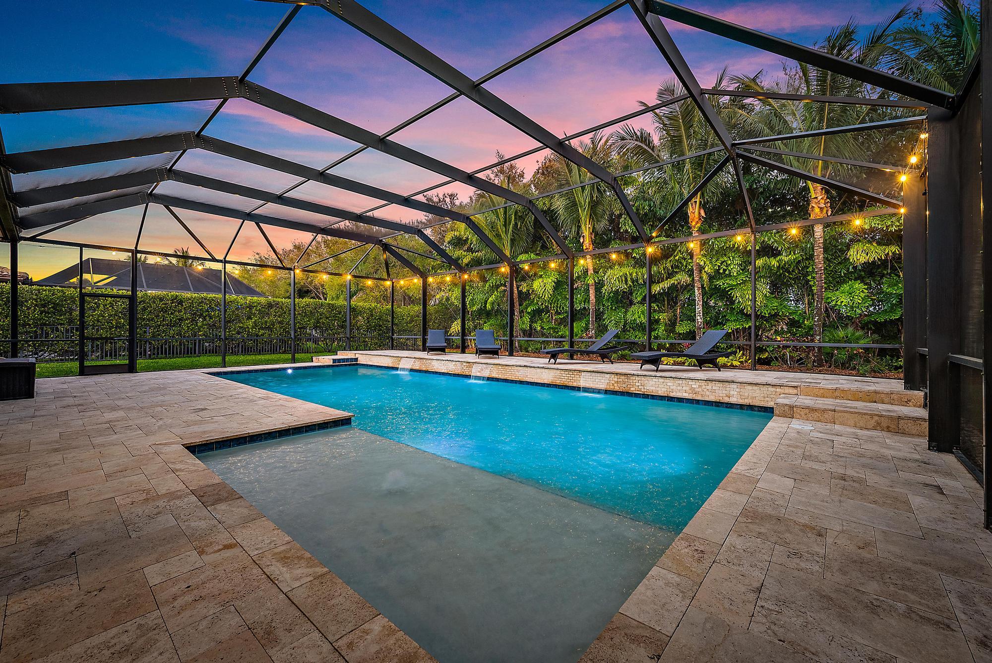 271 Rudder Cay Way Jupiter, FL 33458 - Photo 21 of 45 Screened in Pool