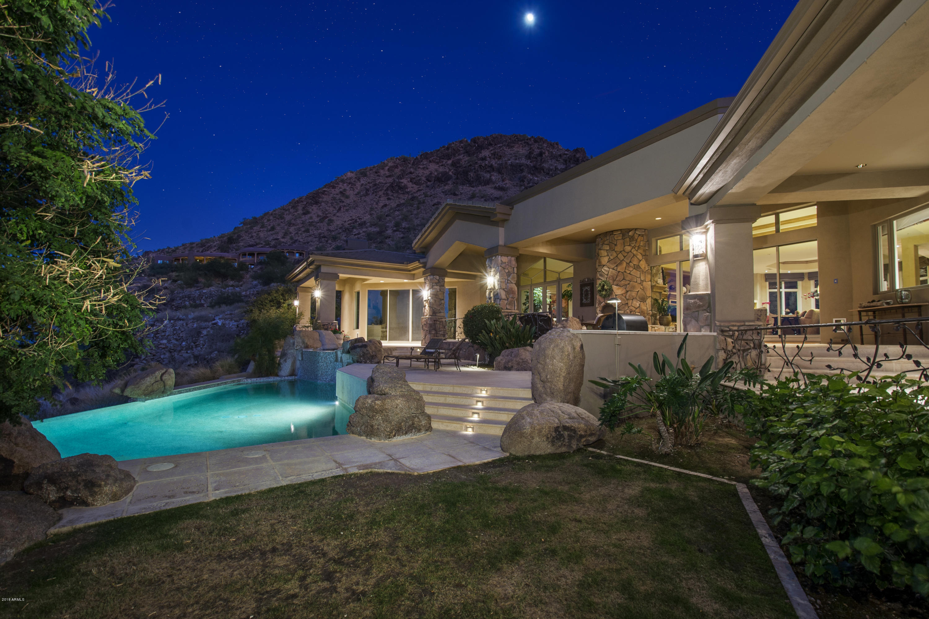 5525 East Roadrunner Road Paradise Valley, AZ 85253 - Photo 35 of 62 RoadRunner Night