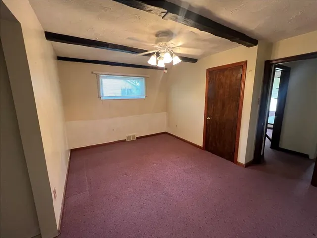 a view of a hallway with a hallway