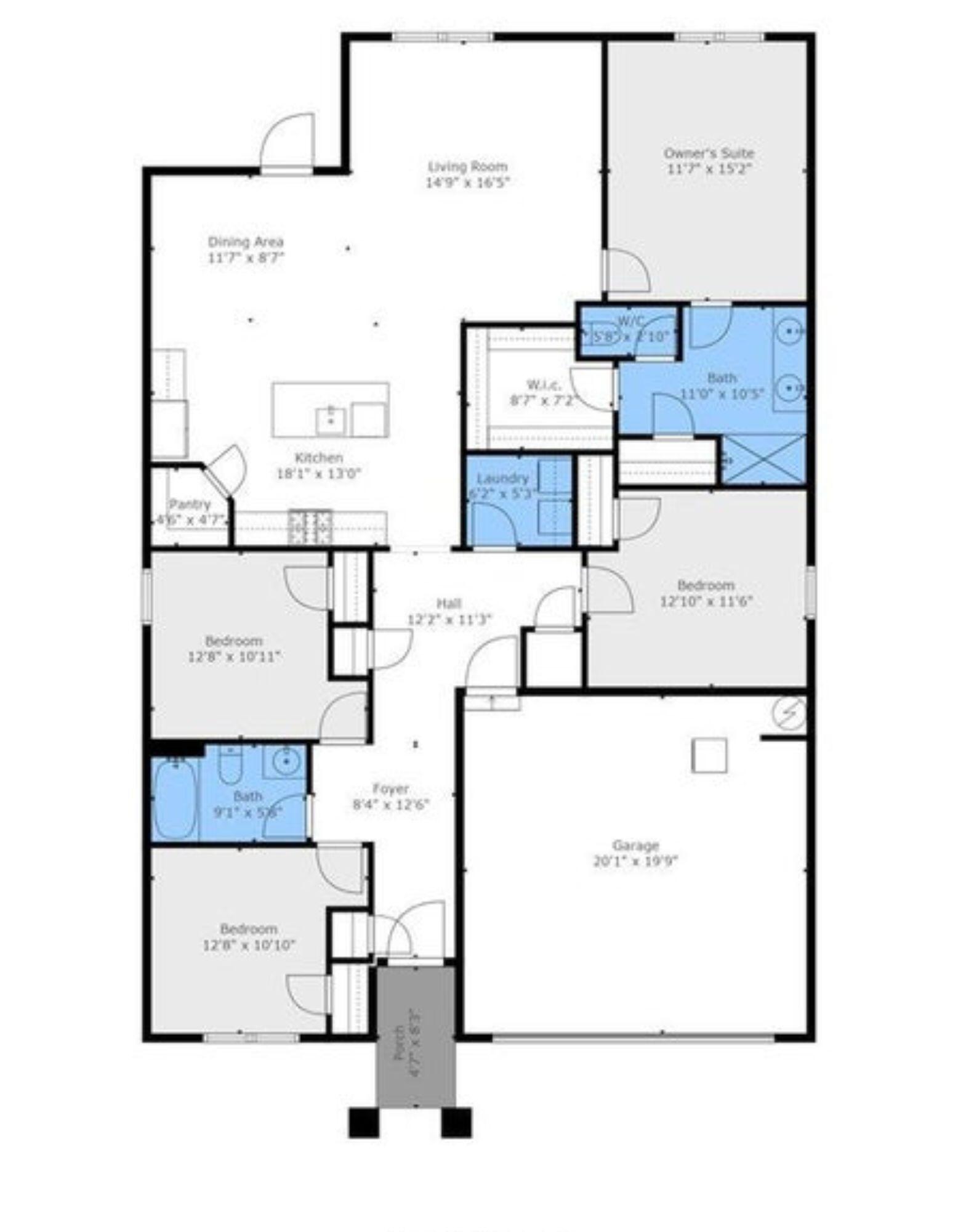 4628 Honor Guard Way Crestview, FL 32539 - Photo 45 of 45 Cali floorplan