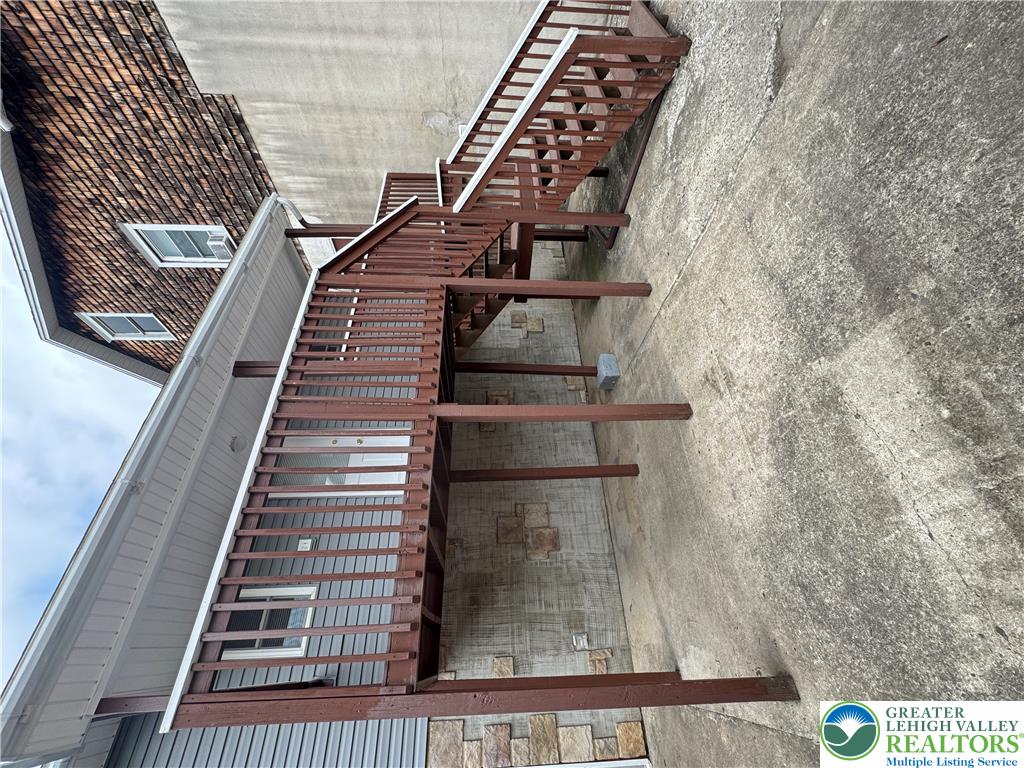 748 Mauch Chunk Road Palmerton, PA 18071 - Photo 19 of 22 Deck and stairs to basement.