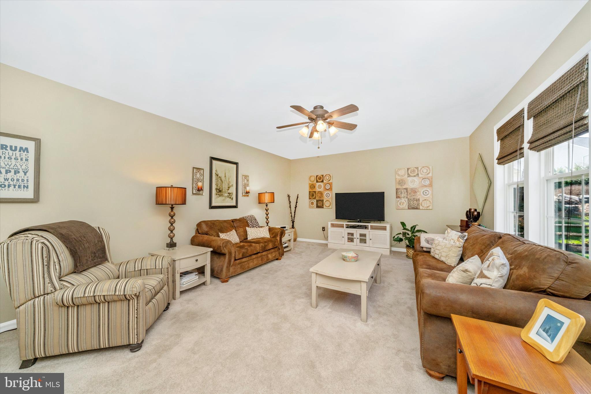 8321 Jordan Valley Way Frederick, MD 21702 - Photo 21 of 75 a living room with furniture and a flat screen tv