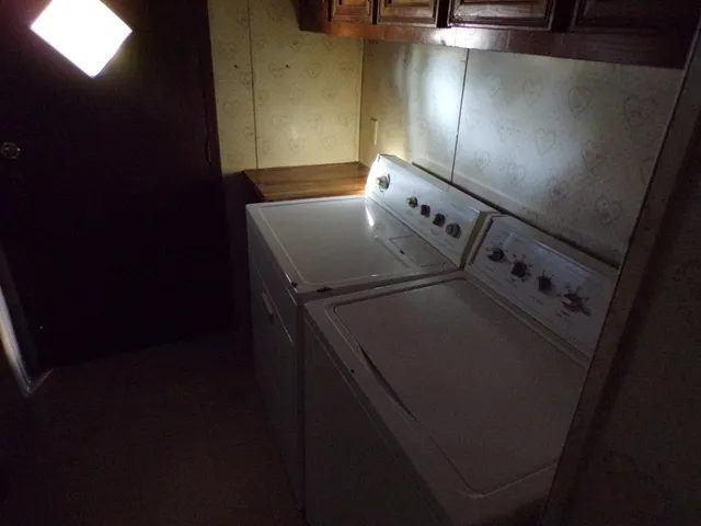 a view of water heater room