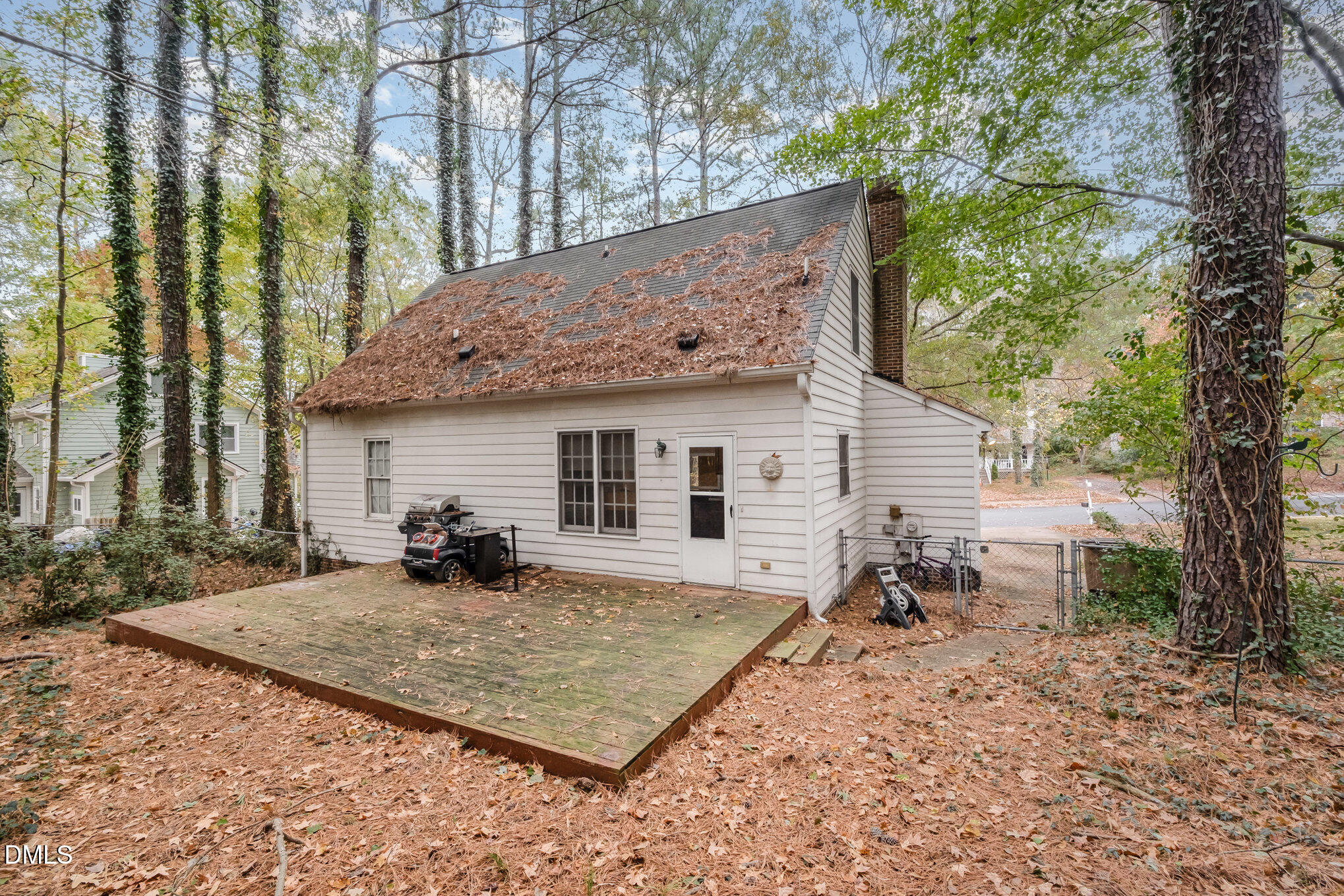 153 Abercrombie Road Wake Forest, NC 27587 - Photo 15 of 18 a view of a house with backyard