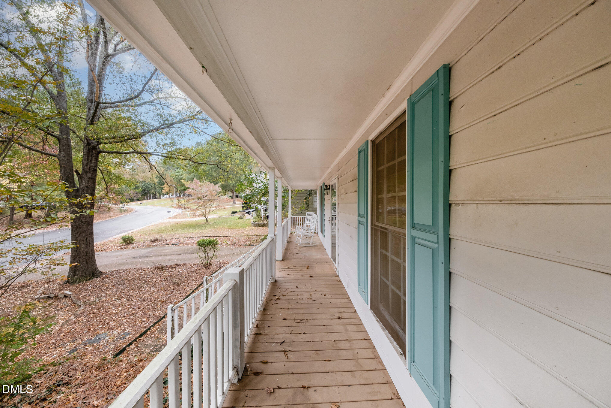 153 Abercrombie Road Wake Forest, NC 27587 - Photo 4 of 18 a view of a pathway both side of house