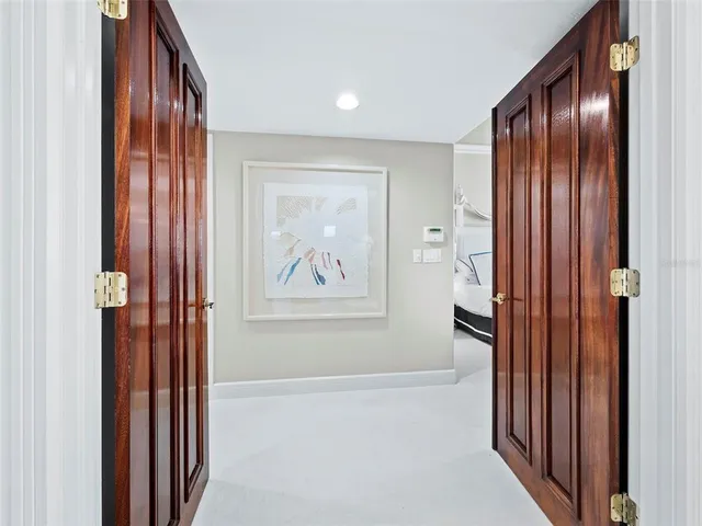 a kitchen with counter top space cabinets and appliances