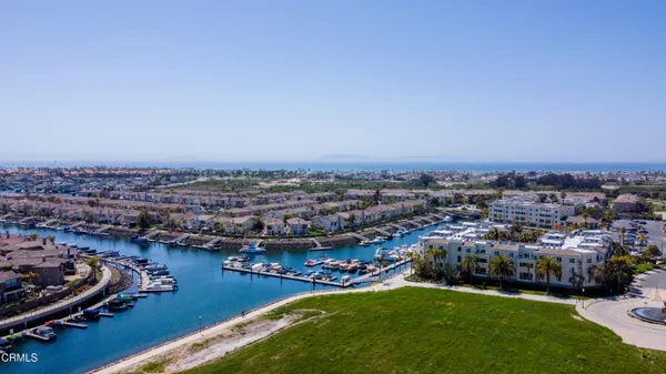 an aerial view of a city with lots of residential buildings