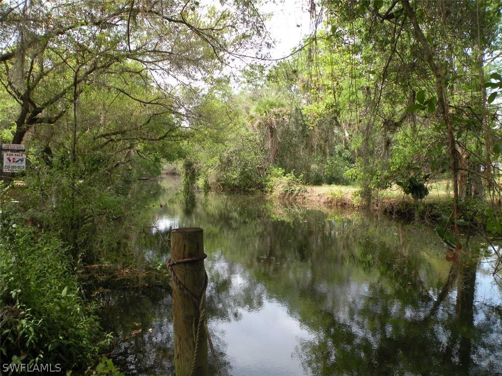 17571 Frank Road Alva, FL 33920 - Photo 2 of 13 a backyard of a house with a yard and lake view