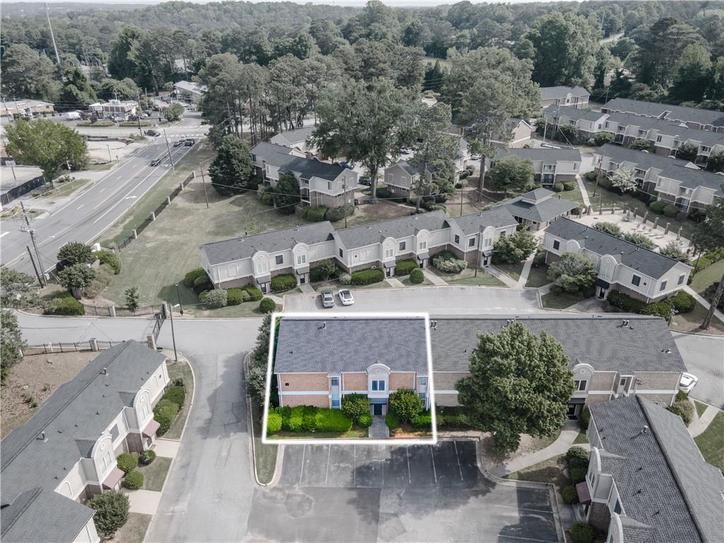 3301 Henderson Mill Road, Unit D3 Atlanta, GA 30341 - Photo 28 of 32 an aerial view of multiple house