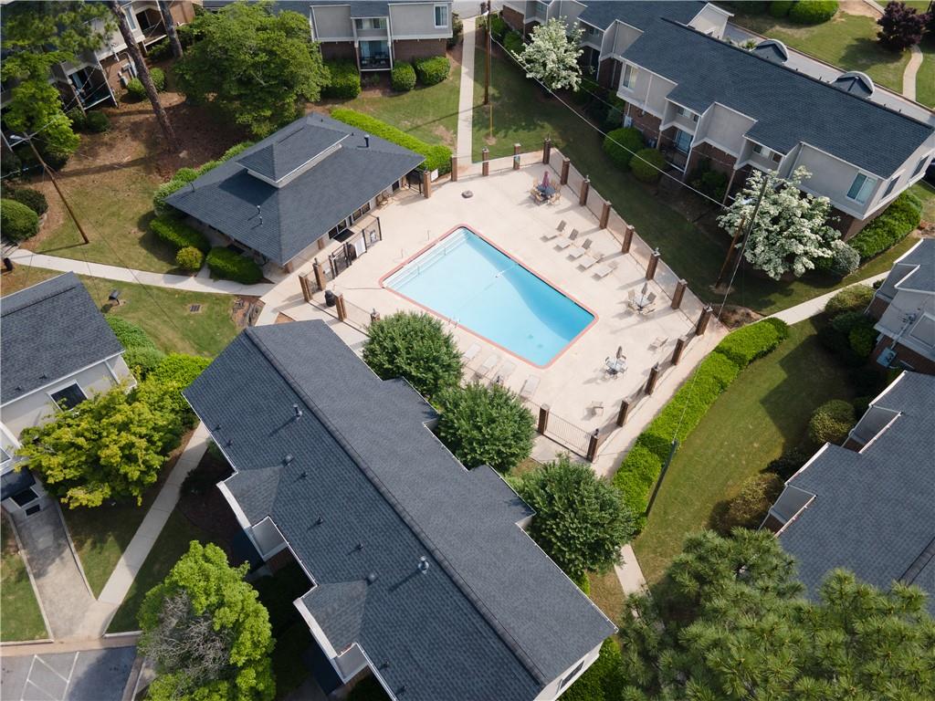 3301 Henderson Mill Road, Unit D3 Atlanta, GA 30341 - Photo 30 of 32 an aerial view of a house