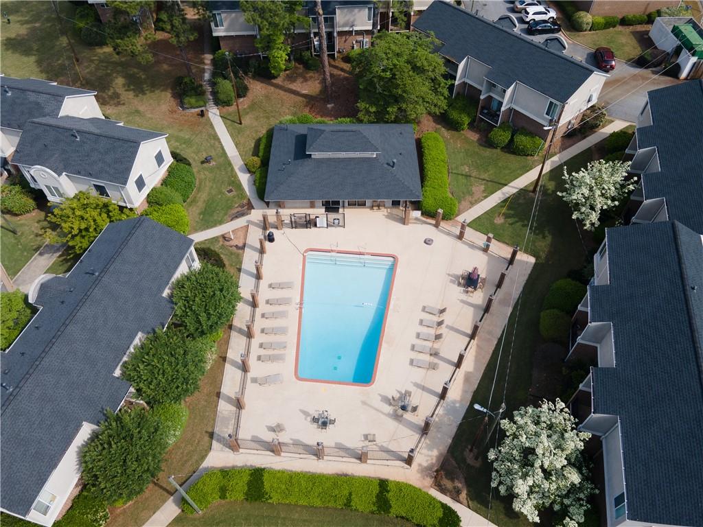3301 Henderson Mill Road, Unit D3 Atlanta, GA 30341 - Photo 31 of 32 an aerial view of a house