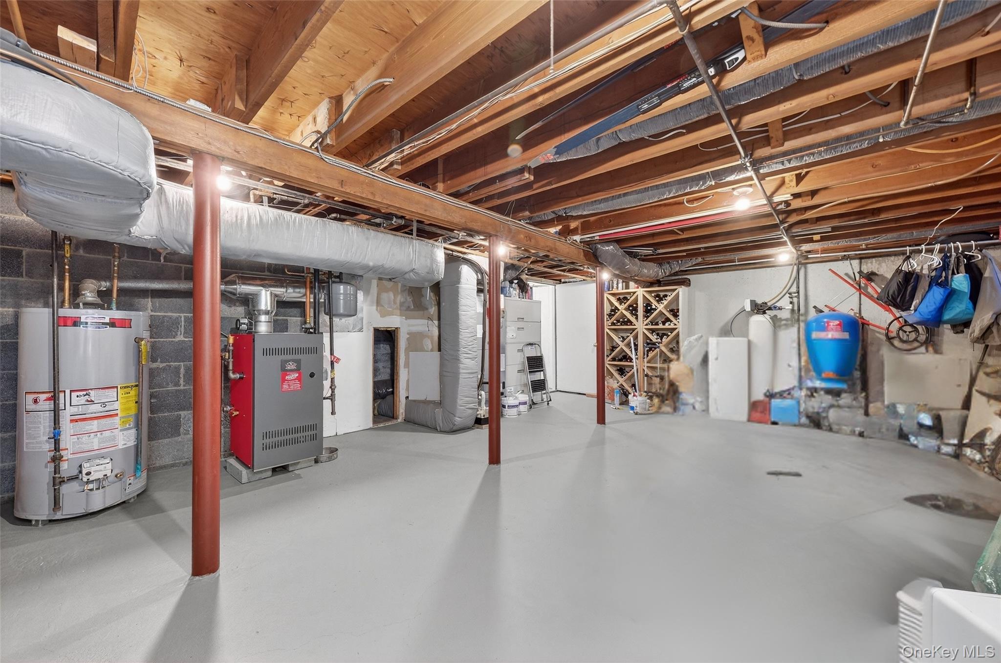 1436 Highway 52 Fishkill, NY 12524 - Photo 40 of 46 Unfinished basement and mechanicals