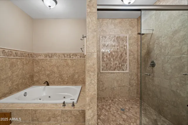 a view of backyard with outdoor and entertaining space