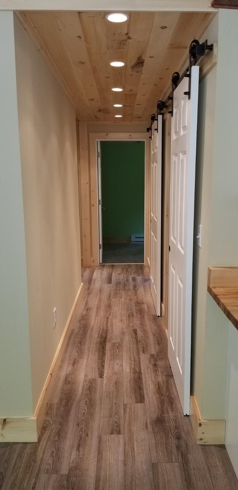 191 Lancaster Road Canaan, ME 04924 - Photo 13 of 25 13 hallway to bedrooms, bath & laundry_s