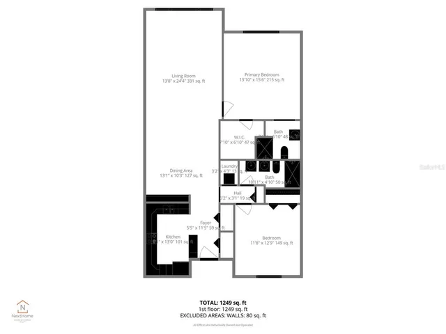 a picture of floor plan