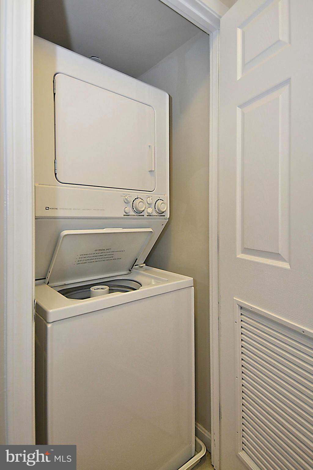 11710 Old Georgetown Road, Unit 419 North Bethesda, MD 20852 - Photo 16 of 30 a view of washer and dryer