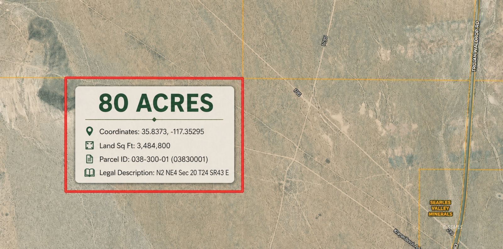 3101 Kings Ranch Road Trona, CA 93562 - Photo 2 of 10