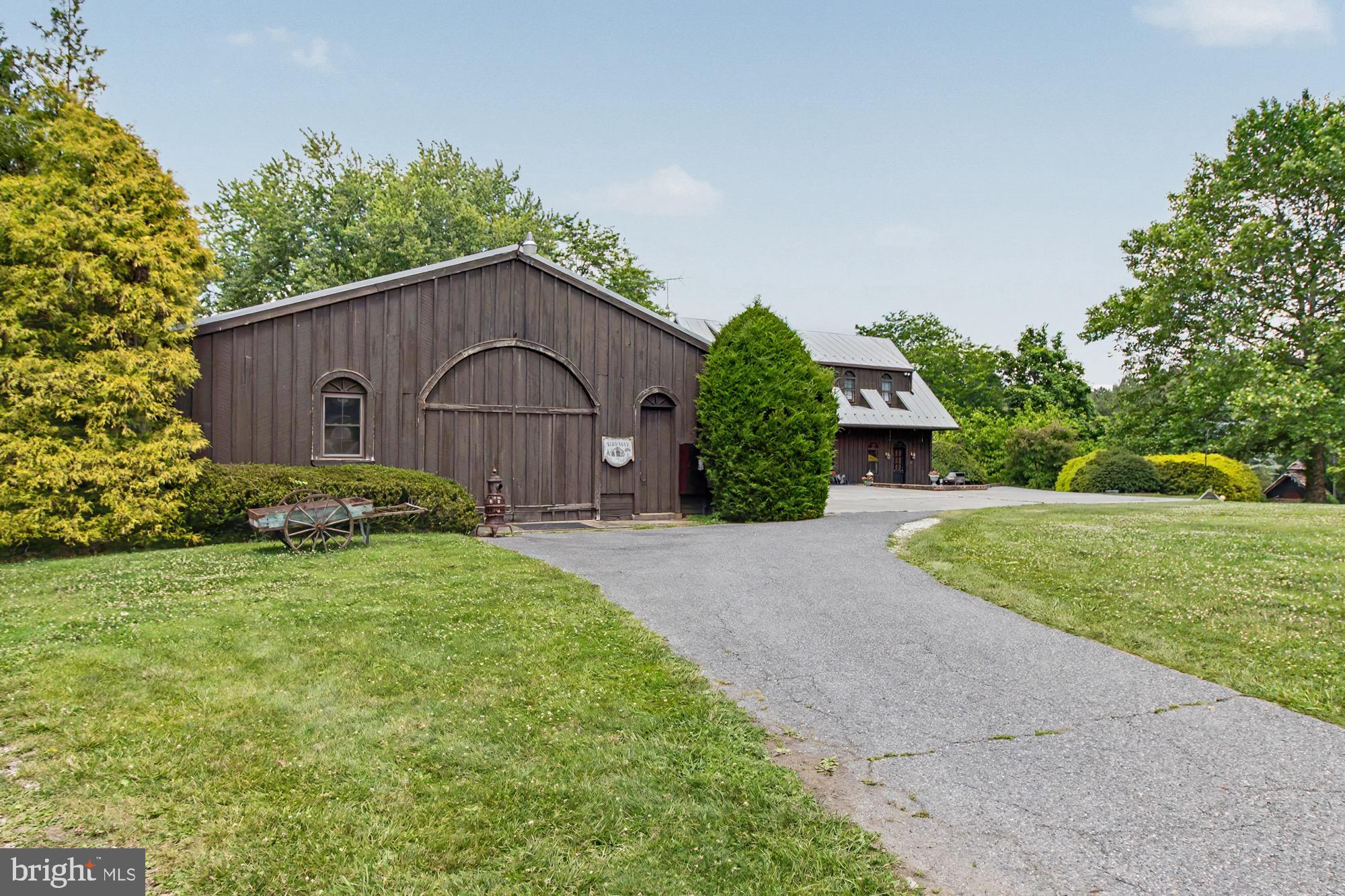 18535 Foreston Road Parkton, MD 21120 - Photo 98 of 101 Party barn and driveway to the Carriage House.