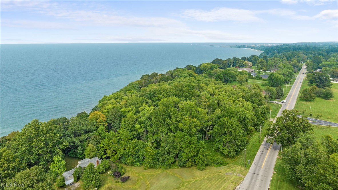 3337 Lake Road West Ashtabula, OH 44004 - Photo 4 of 15 Aerial view of property's location featuring a nearby body of water