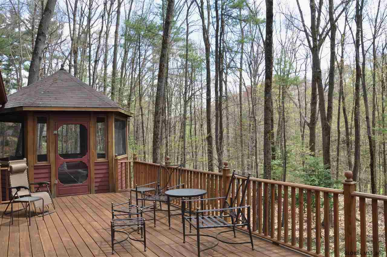 24 Stonegate Road Ballston Lake, NY 12019 - Photo 13 of 25 Huge Deck & Screened Gazebo