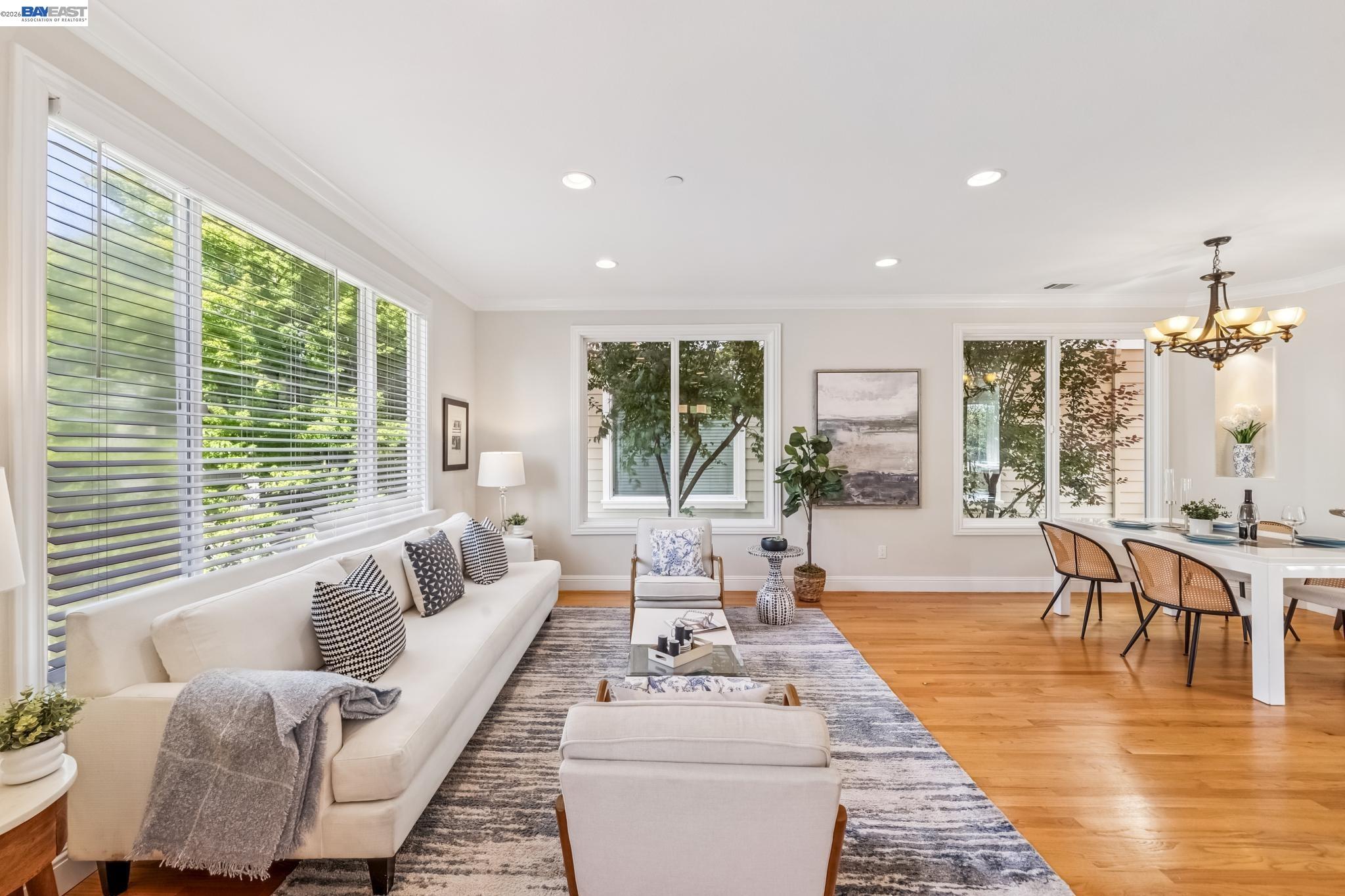 829 Lippert Place Santa Clara, CA 95050 - Photo 3 of 34 a living room with furniture and a large window