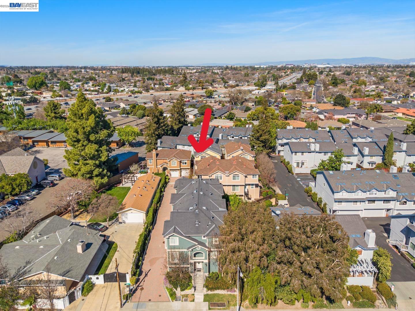 829 Lippert Place Santa Clara, CA 95050 - Photo 33 of 34 an aerial view of a city
