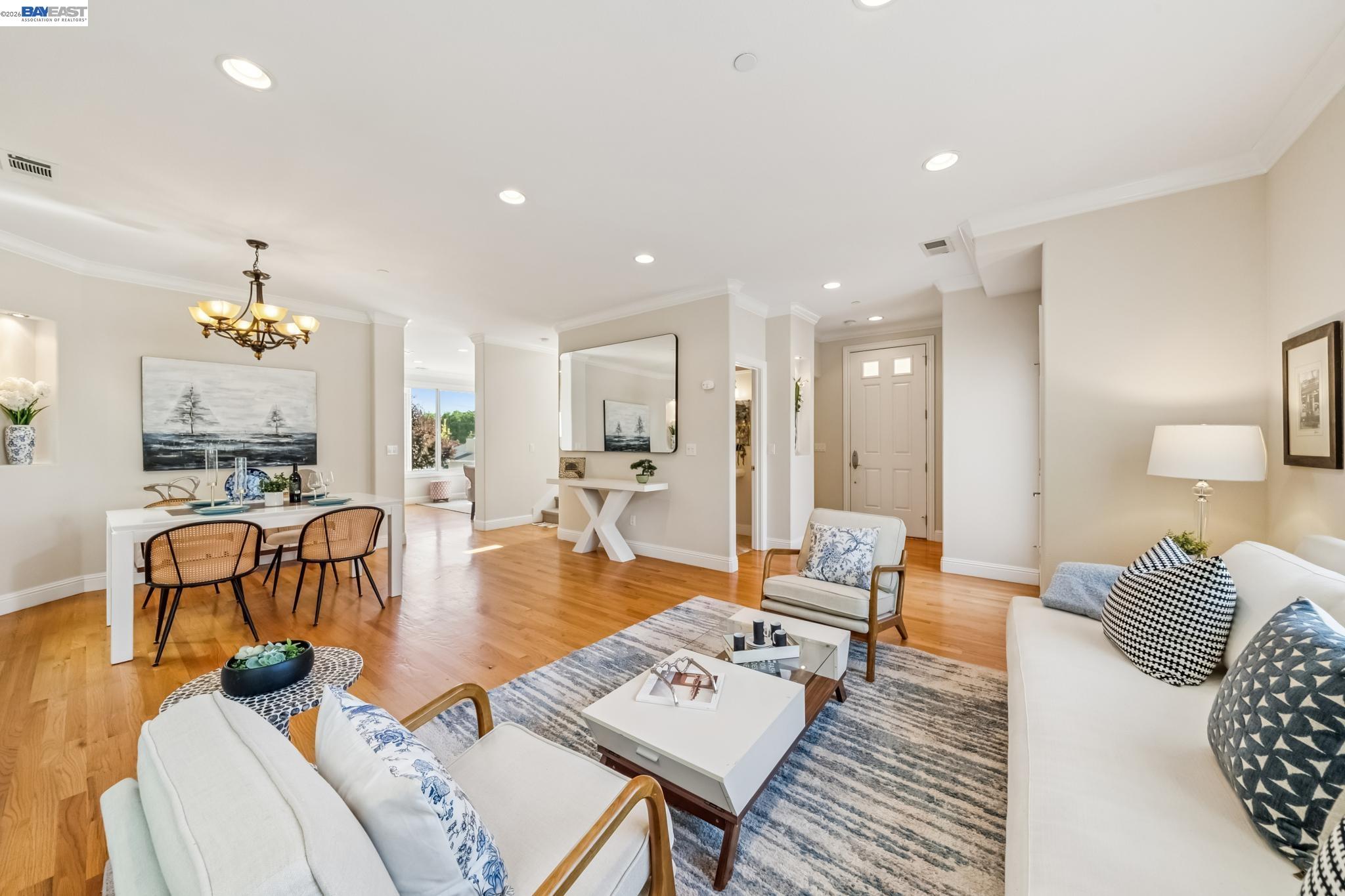 829 Lippert Place Santa Clara, CA 95050 - Photo 6 of 34 a living room with furniture and wooden floor