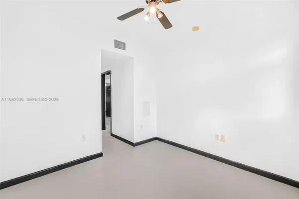 a view of a room with closet